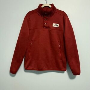 The North Face Men’s Sherpa‎ Patrol Lined Sweater Pullover Size M Color: Red